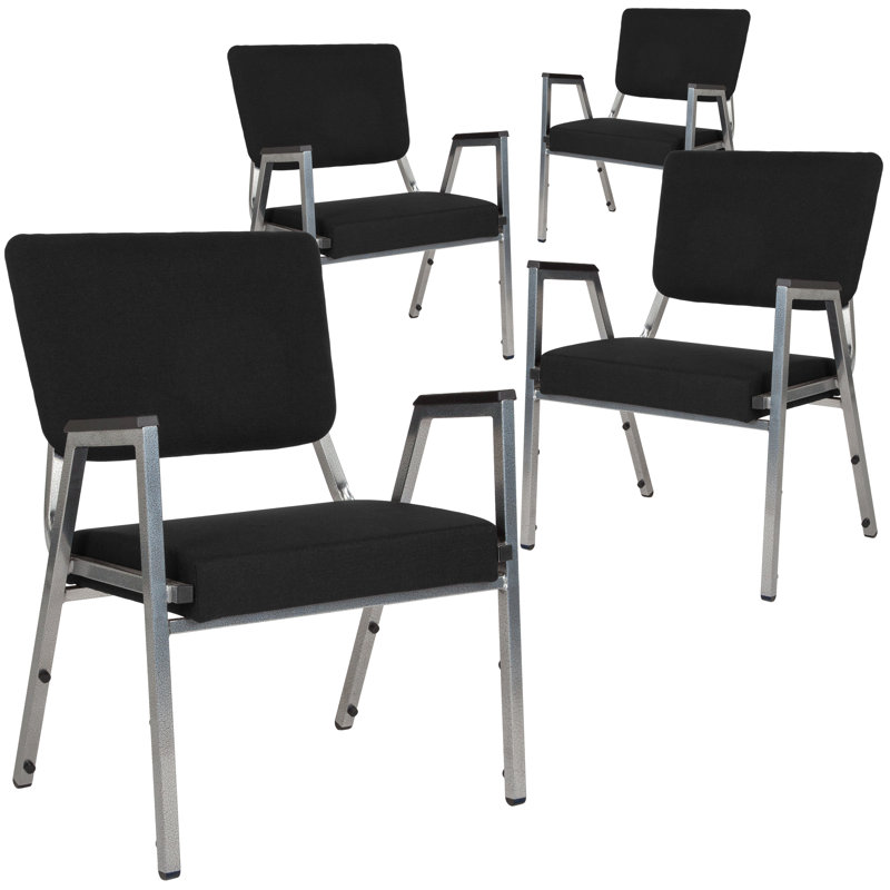 Fauteuil de réception Adeline, Noir