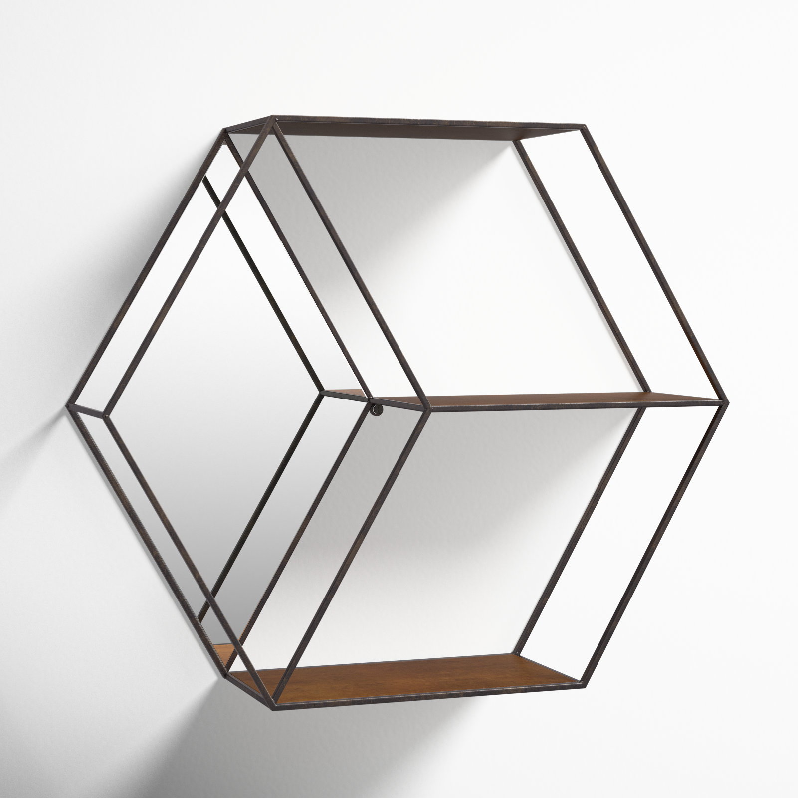 Janna 26" Accent Shelf, Brown
