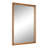 Cassandrea Decorative Wooden Rectangle Wall Mirror