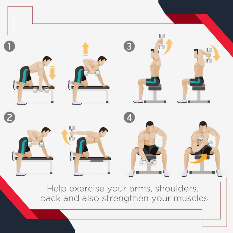 Rubber Dumbbell
