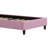Rainbow Design Upholstered Platform Bed Cute Style Princess Bed