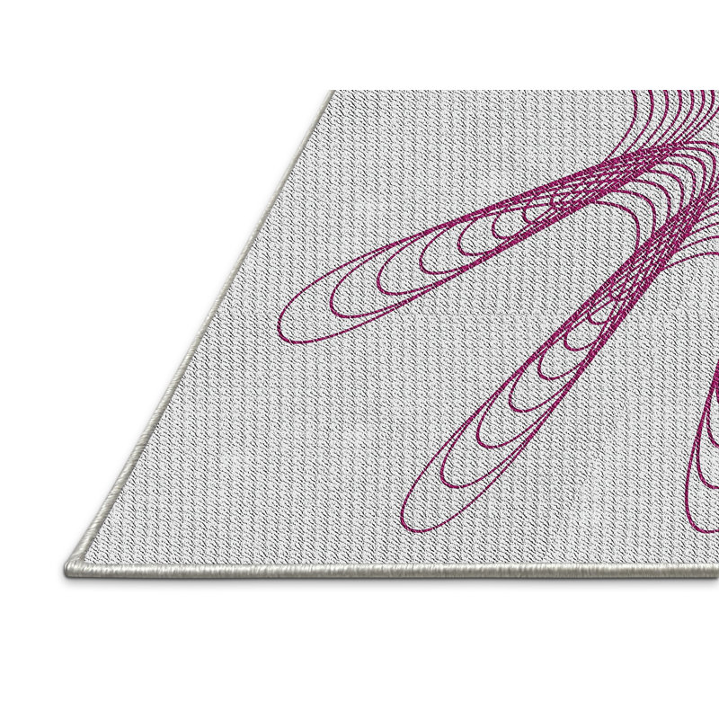Tapis rose, Rectangle 2 pi x 4 pi
