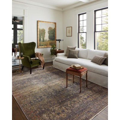 Tapis multicolore Jean Stoffer x Loloi Bradbury
