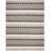 Jacques Natura Hand Loomed Wool/Cotton Geometric Rug in Gray/Beige