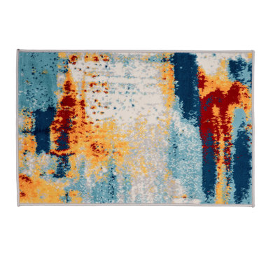 Tapis tissé à la machine Splash