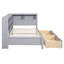 Lit de jour simple en bois gris avec tablette de rangement, 2 tiroirs et rangement-1261573240-1261573243