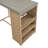 Bogovic 5-Piece Boho-Style Outdoor Wicker Bar Set With Bar Shelves Storage-888047762