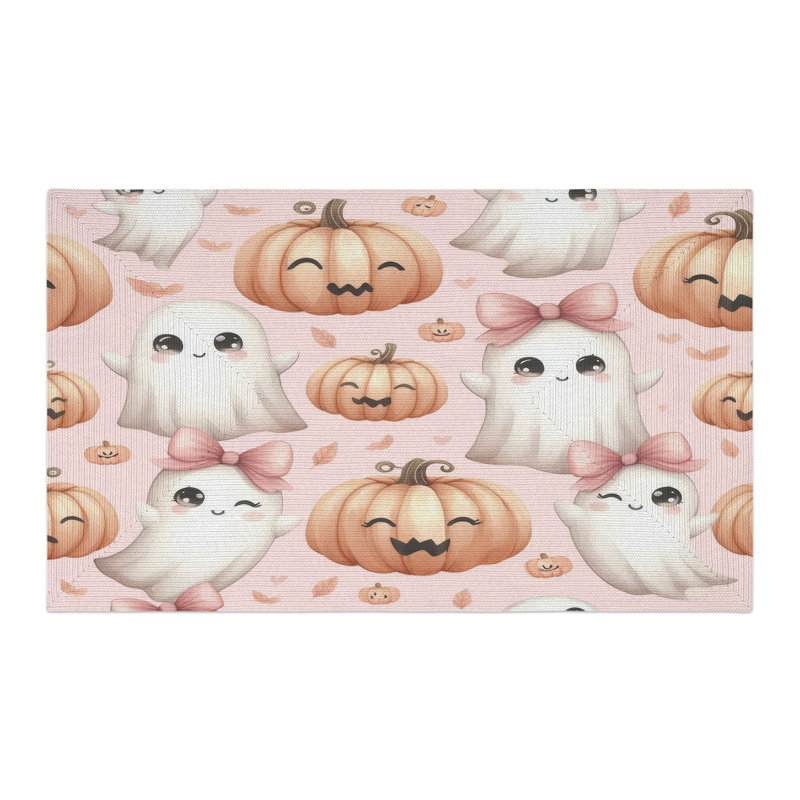 Tapis Haunted Pumpkin Pals, Rectangulaire 3 pi x 5 pi