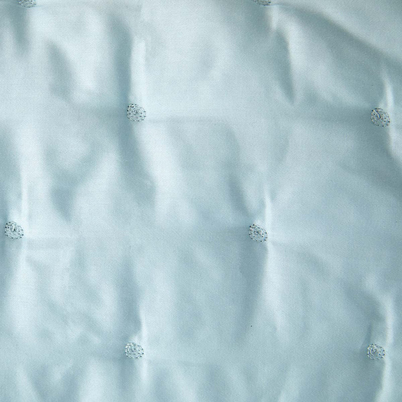 Triomphe Sateen Pillow Sham, Boudoir, Fjord