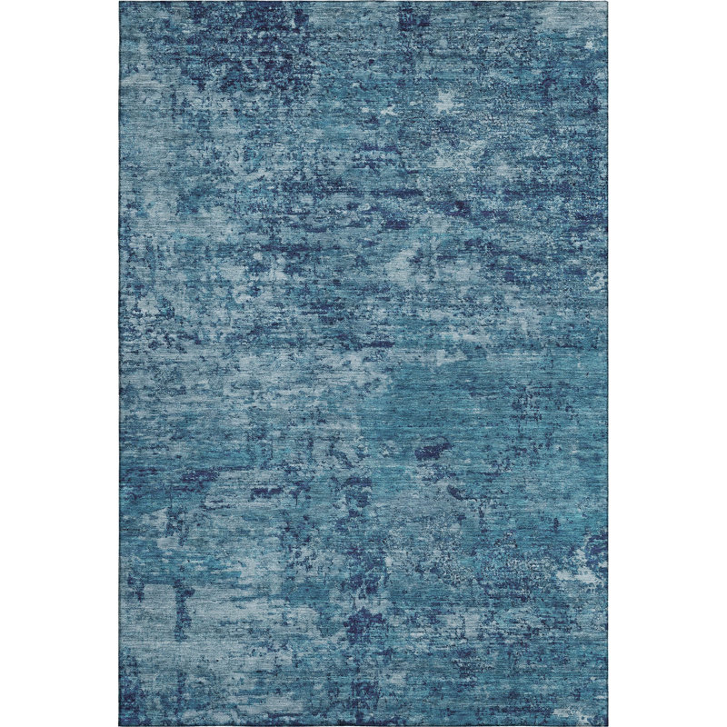 Premium Machine Washable Lubbers AMF1723 Modern Rug, Rectangle 10' x 14'