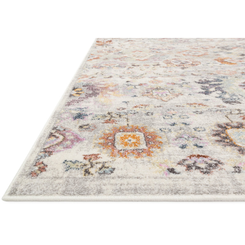 Tapis beige Hallock, Rectangle 11 pi 6 po x 15 pi