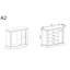 Teletha Laminate Rectangle Accent Cabinet