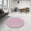 Tapis rose tissé à la machine-345987234