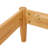 Mid Century Solid Wood Platform King Bed Frame With Wood Slat Support, Natural-645595767-645595760