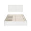 Lit plateforme en bois massif Lamayia avec pied de lit et tiroirs de rangement-846832785-832896265