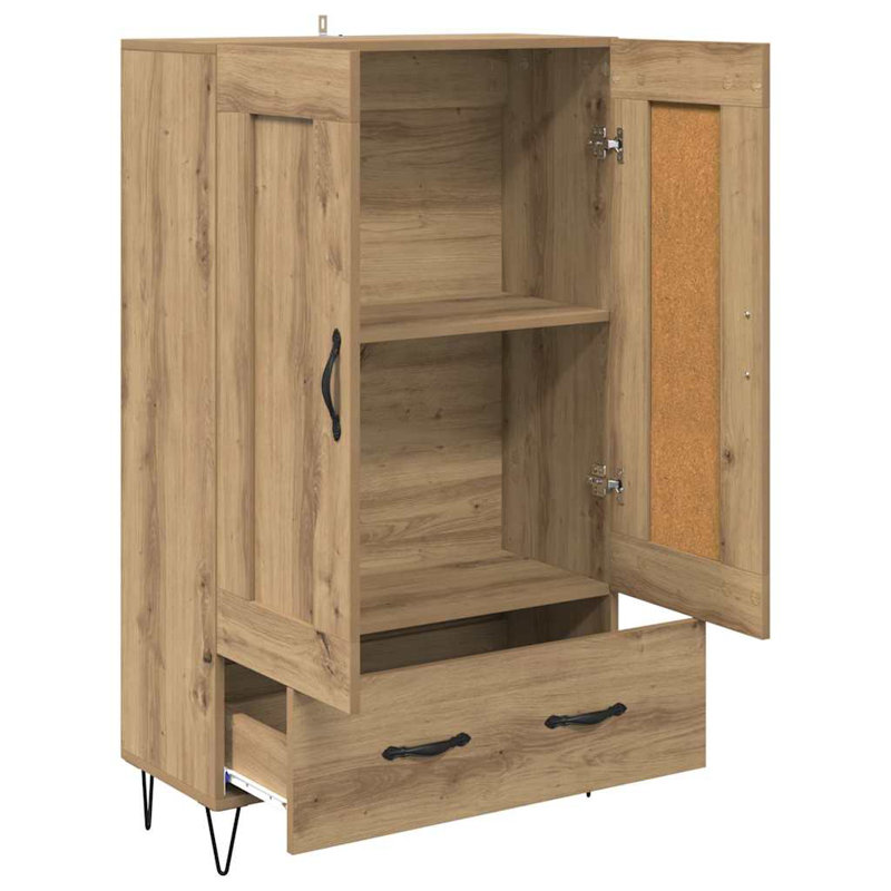 69.5cm Sideboard, Artisan Oak