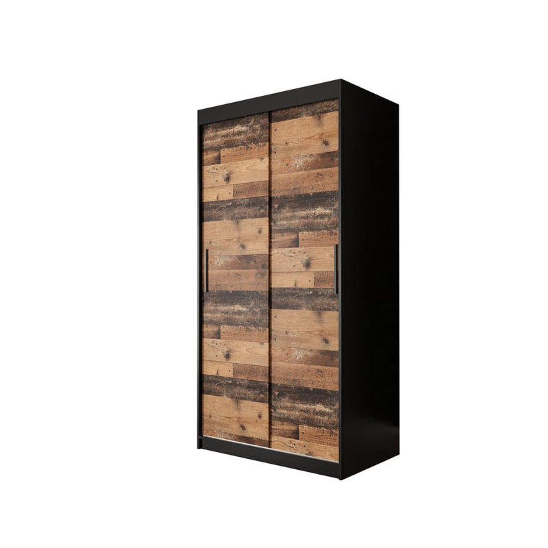 Naledi 2 Door Manufactured Wood Wardrobe