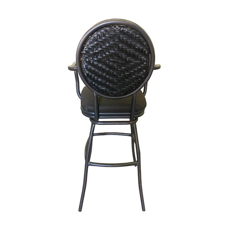 Adelle Outdoor Swivel Bar Stool