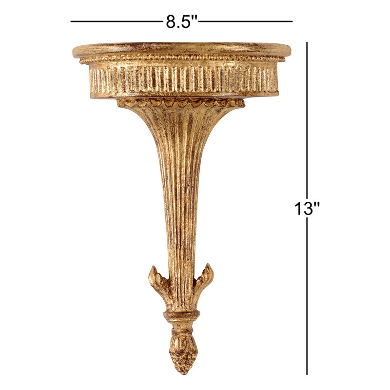 Accent Shelf, Gold