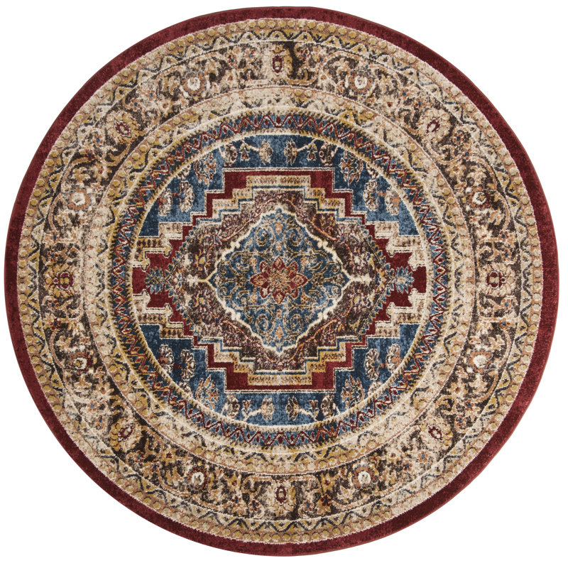 Tapis performance oriental Isanotski, Rond 6 pi 7 po