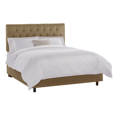 Amirah Upholstered Metal Standard Bed