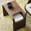 Table d'appoint avec rangement en C