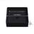 Dowell 6004 Modern Bathroom Design Fluted Square Ceramic Vessel Sink - Matte Black-118230142