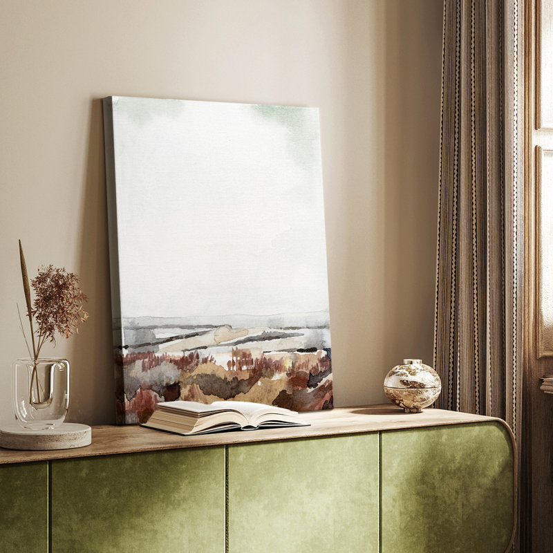 Coastal Inlet Study I - Gallery Cavas, H 36 po x l 24 po