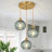 Emiliani Modern Pendant Light With Globe Glass Shade-1861199158