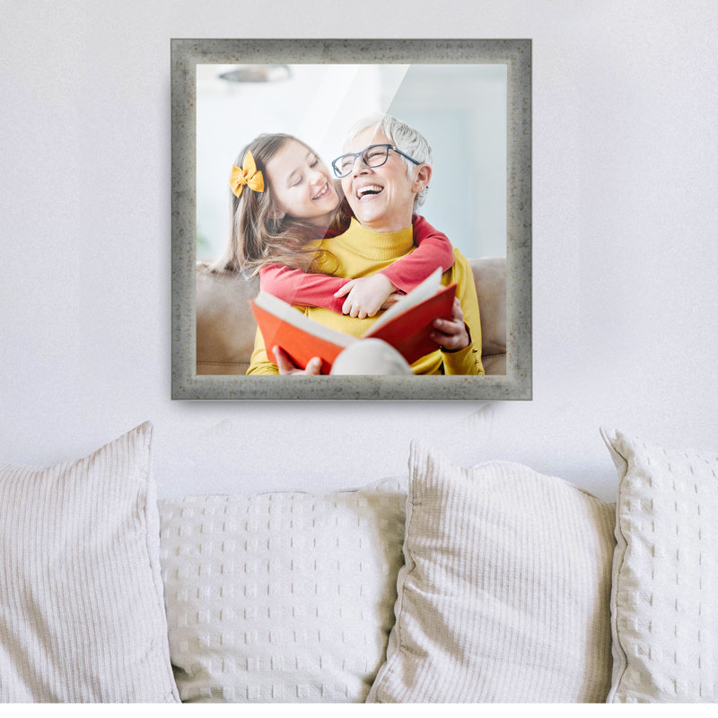 Cadre photo Emsal, L 18 po x H 18 po, Argent