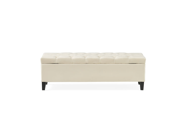 Amalfi Upholstered Flip Top Storage Bench