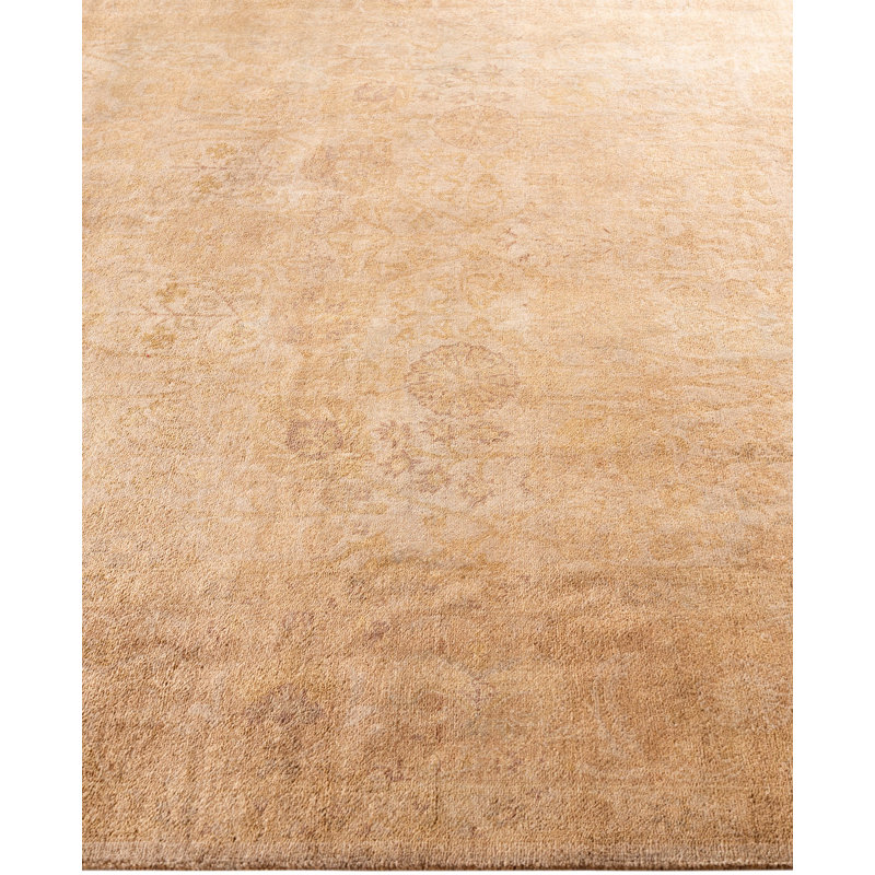 Overdyed One-of-a-Kind 6' 0" X 8' 9" Hand Knotted Area Rug