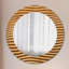 Huldar Glass Flat Wall Mirror