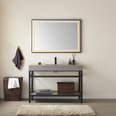 Lighted Bathroom Mirror