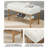 Guillaume Entryway Upholstered Storage Bench With Shelf