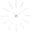 Merlin Metal Analog Wall Clock-947873878-947873876