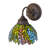 8" Wide Tiffany Honey Locust Wall Sconce