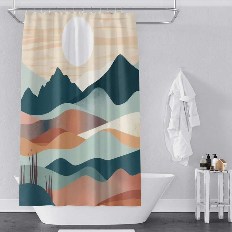 Shower Curtain, 72" H x 70" W