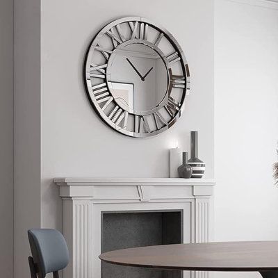 Glass Wall Clock