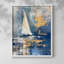 Série NAUTICAL CXCI - Impression encadrée de qualité supérieure - Prêt à être accroché - Aucun clou requis-1934658150-1934658151