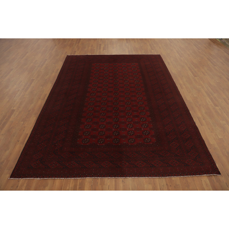 Tapis oriental géométrique 8 x 11