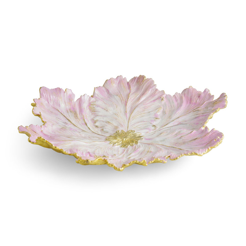 Tulip Centerpiece, Gold/Pink