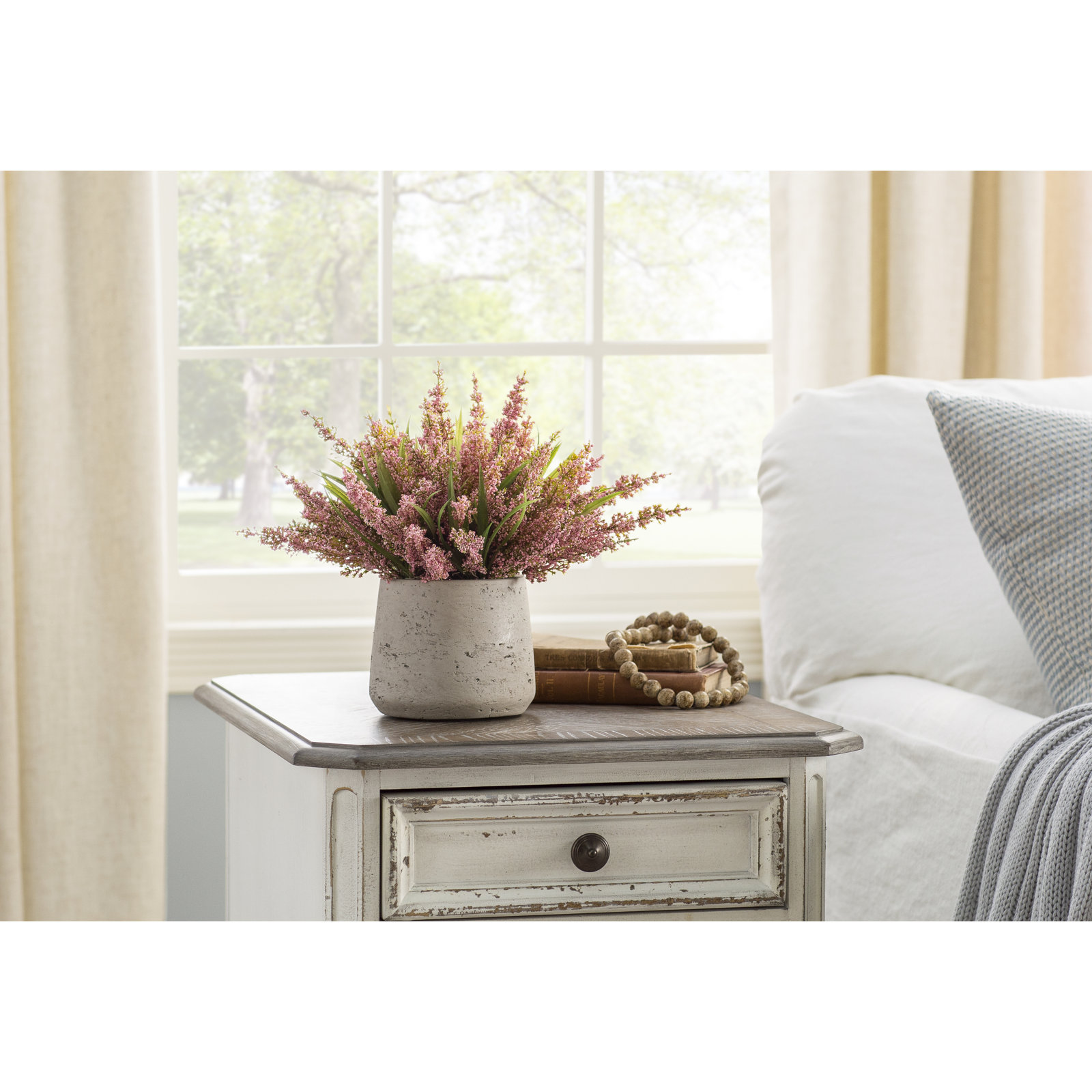 Ferdinand Lavender Floral Arrangement, Pink