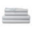 Whisper Organics, 100% Organic Cotton Sheets - 300 Thread Count Bed Sheets Set - Premium Quality Sheets - Deep Pocket Sheet Set - GOTS Certified, Ivory Stripe (Twin XL Size)-117278026-117278036