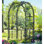 Arche de jardin en fer forgé Montebello avec portail