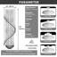 Lustre en cristal moderne Glam