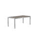 Aynura 6 - Person Metal Patio Dining Set with Rectangular Table