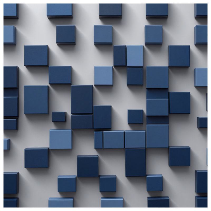 Couvertures bleues, 60in W x 80in H