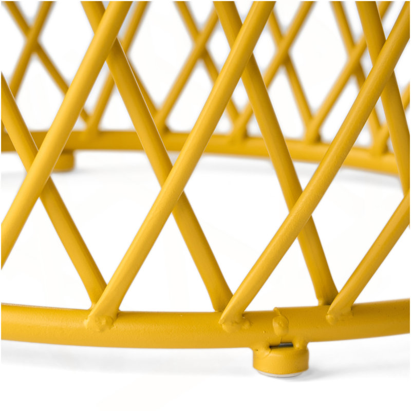 TABLE D'APPOINT 19,75 ALAMERAS, Jaune