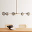 Dumont 5 Light Metal Dimmable Sputnik Chandelier